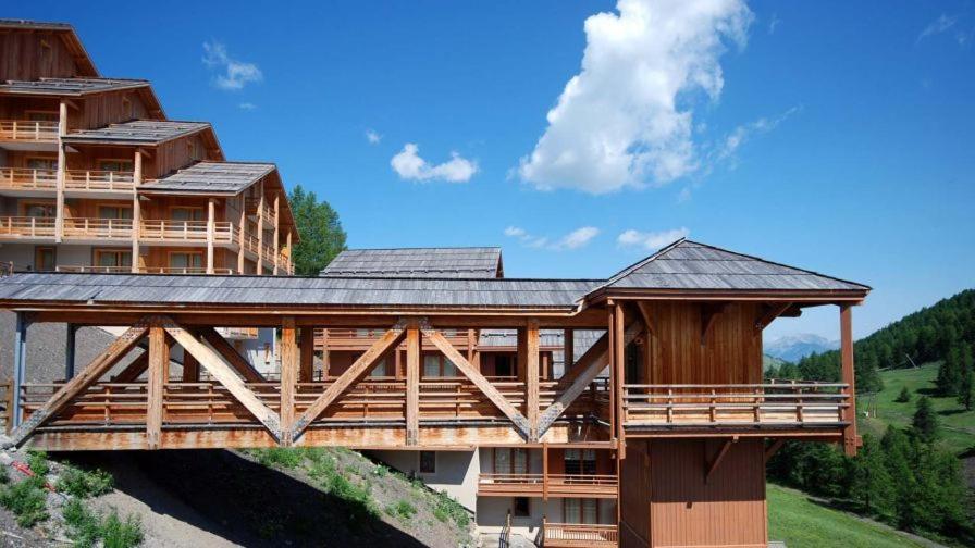 Appt Le Hameau Des Rennes 4 Etoiles Pieds Des Pistes Piscine Interieure Exterieure Lejlighed Vars  Eksteriør billede