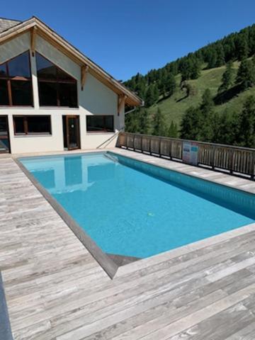 Appt Le Hameau Des Rennes 4 Etoiles Pieds Des Pistes Piscine Interieure Exterieure Lejlighed Vars  Eksteriør billede
