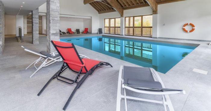 Appt Le Hameau Des Rennes 4 Etoiles Pieds Des Pistes Piscine Interieure Exterieure Lejlighed Vars  Eksteriør billede