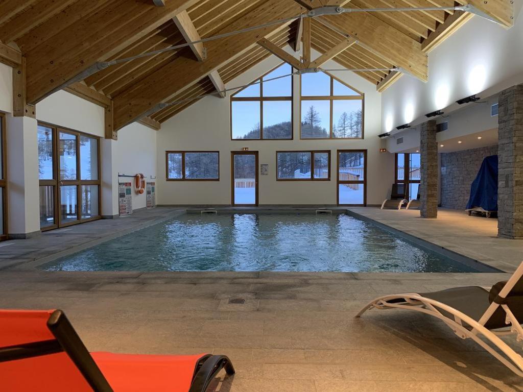 Appt Le Hameau Des Rennes 4 Etoiles Pieds Des Pistes Piscine Interieure Exterieure Lejlighed Vars  Eksteriør billede