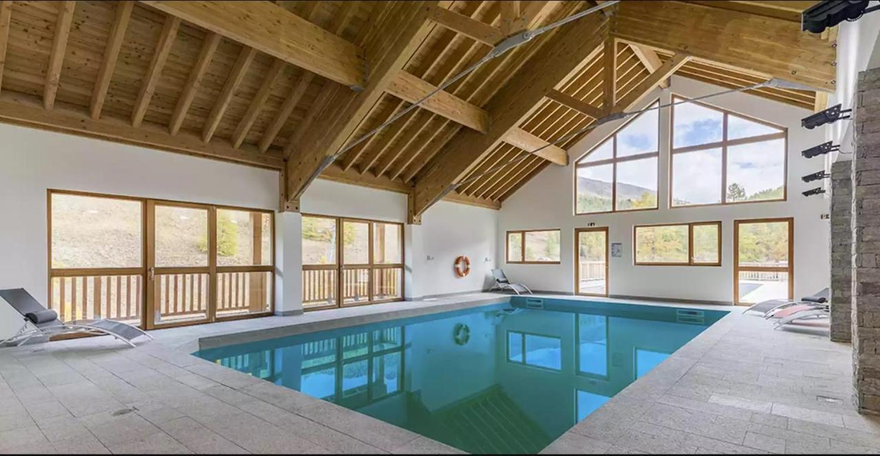 Appt Le Hameau Des Rennes 4 Etoiles Pieds Des Pistes Piscine Interieure Exterieure Lejlighed Vars  Eksteriør billede